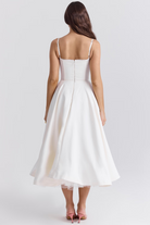 Damen Midi-Tüllkleid Träger Festlich - Image 21