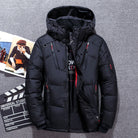 Herren Winterjacke Wasserdicht Gefüttert Parka mit Kapuze - Image 2