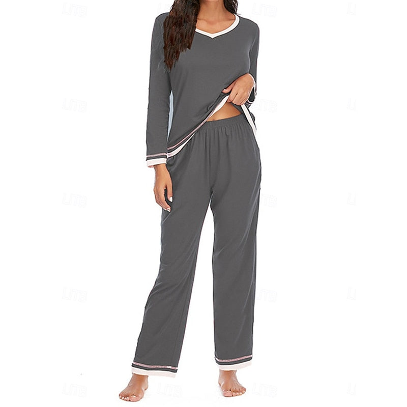 Damen Loungewear Set Zweiteiler bequem - Image 11