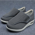 Damen Bequemschuhe Weite Passform Mesh Klettverschluss Luftpolster