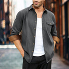 Herren Overshirt Hemdjacke Robust Vielseitig - Image 4